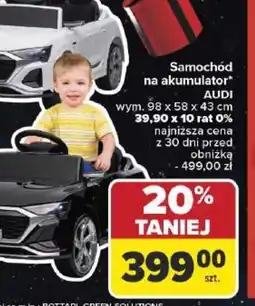 Carrefour Samochód na akumulator AUDI oferta