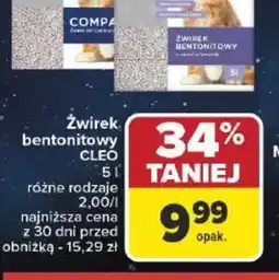 Carrefour Zwirek bentonitowy oferta