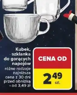 Carrefour Kubek, szklanka do gorących napojów oferta