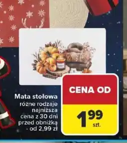 Carrefour Mata stołowa oferta