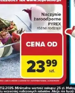 Carrefour Naczynie żaroodporne PYREX oferta
