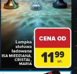 Carrefour Lampka stołowa ładowana oferta