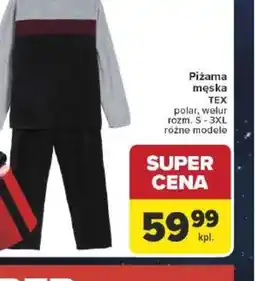 Carrefour Piżama męska oferta