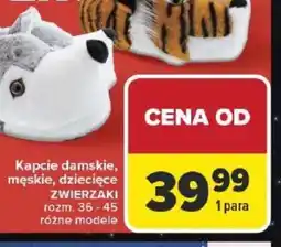 Carrefour Kapcie oferta