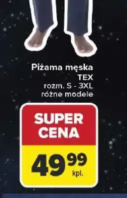 Carrefour Piżama męska oferta