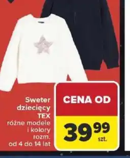 Carrefour Sweter dziecięcy oferta