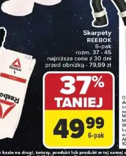 Carrefour Skarpetki REEBOK oferta