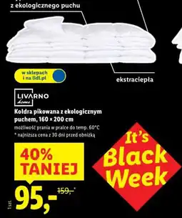 Lidl Kołdra pikowana oferta