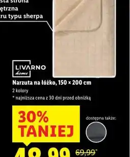 Lidl Narzuta na łóżko oferta