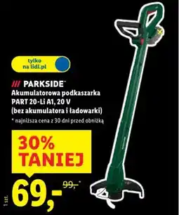 Lidl Akumulatorowa podkaszarka oferta