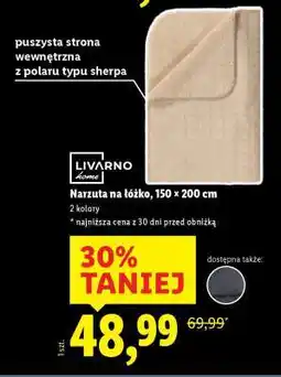 Lidl Narzuta na łóżko, 150 x 200 cm oferta