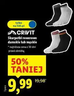 Lidl Skarpetki rowerowe damskie lub męskie oferta