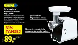 Lidl SilverCrest Maszynka do mielenia mięsa, 300 W oferta
