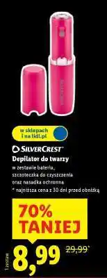 Lidl SilverCrest Depilator do twarzy oferta