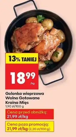 Biedronka Golonka wieprzowa Wolno Gotowane Kraina Mies oferta