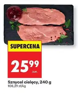 Biedronka Sznycel cielęcy 240 g oferta