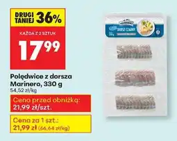 Biedronka Polędwice z dorsza Marinero, 330 g oferta