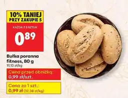 Biedronka bułka poranna fitness , 80 g oferta