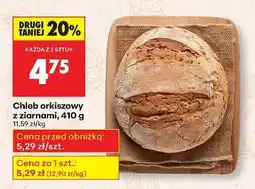 Biedronka Chleb orkiszowy z ziarnami, 410 g oferta