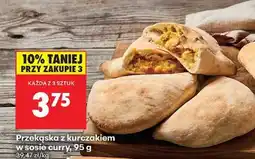 Biedronka Przekąska z kurczakiem w sosie curry 95 g oferta