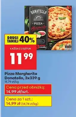 Biedronka Pizza Margherita Donatello 3x339 g oferta