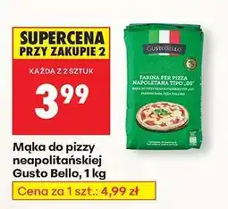 Biedronka Mąka do pizzy neapolitańskiej Gusto Bello 1 kg oferta