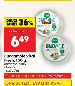 Biedronka Guacamole Vital Fresh, 150 g oferta