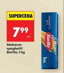 Biedronka Makaron spaghetti Barilla 1 kg oferta