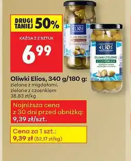 Biedronka Oliwki Elios, 340 g/180 g oferta
