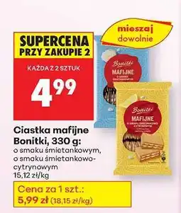 Biedronka Ciastka mafijne Bonitki, 330 g oferta