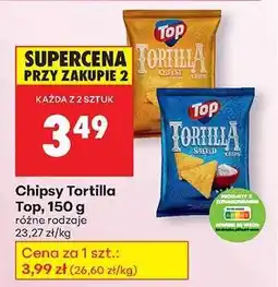 Biedronka Chipsy Tortilla Top, 150 g oferta