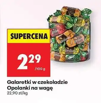 Biedronka Galaretki w czekoladzie Opolanki na wagę oferta