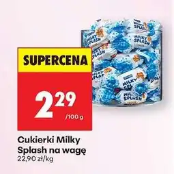 Biedronka Cukierki Milky Splash na wagę oferta