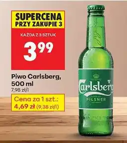 Biedronka Piwo Carlsberg 500 ml oferta
