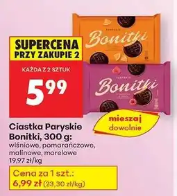Biedronka Ciastka Paryskie Bonitki, 300 g oferta