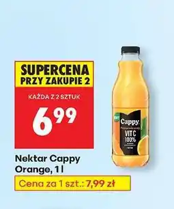 Biedronka Nektar Cappy Orange, 1l oferta
