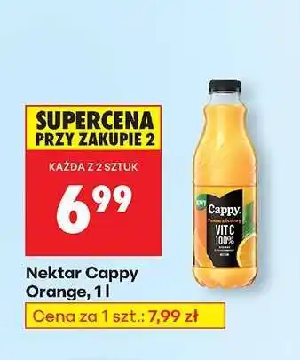 Biedronka Nektar Cappy Orange, 1l oferta
