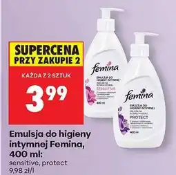 Biedronka Emulsja do higieny intymnej Femina, 400 ml oferta