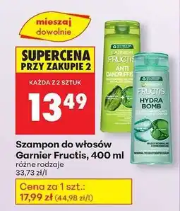 Biedronka Szampon do włosów Garnier Fructis, 400 ml oferta