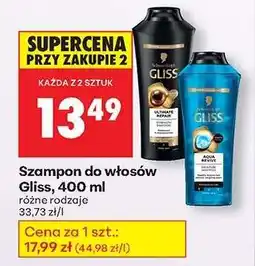 Biedronka Szampon do włosów Gliss , 400 ml oferta