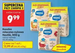 Biedronka Kaszka mleczno ryżowa Nestlé 300 g oferta