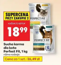 Biedronka Sucha karma dla kota Perfect Fit, 1 kg oferta