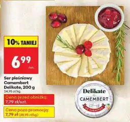Biedronka Ser pleśniowy Camembert Delikate, 200 g oferta