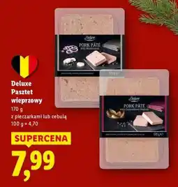 Lidl Deluxe Pasztet wieprzowy oferta