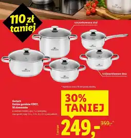 Lidl Zestaw garnków FIRST oferta