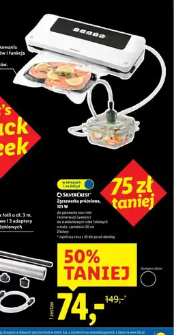 Lidl Zgrzewarka próżniowa oferta