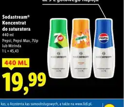 Lidl Sodastream Koncentrat do saturatora oferta