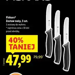 Lidl Fiskars Zestaw noży oferta
