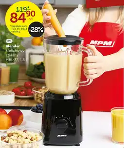 Biedronka MPM Blender kielichowy szklany MBL-37 oferta