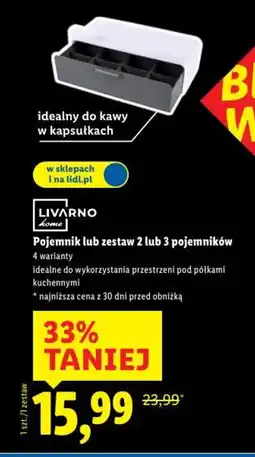 Lidl LIVARNO home Pojemnik oferta